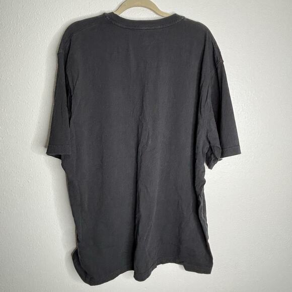 Carhartt Shirt Mens XL Black‎ Henley Short Sleeve Pocket Work Original Fit - Picture 6 of 6